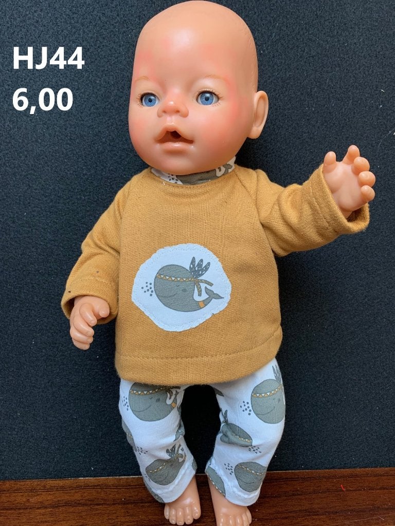 Poppenkleertjes baby born. Set. Opbrengst KiKa., Kinderen en Baby's, Speelgoed | Poppen, Ophalen of Verzenden, Nieuw, Babypop