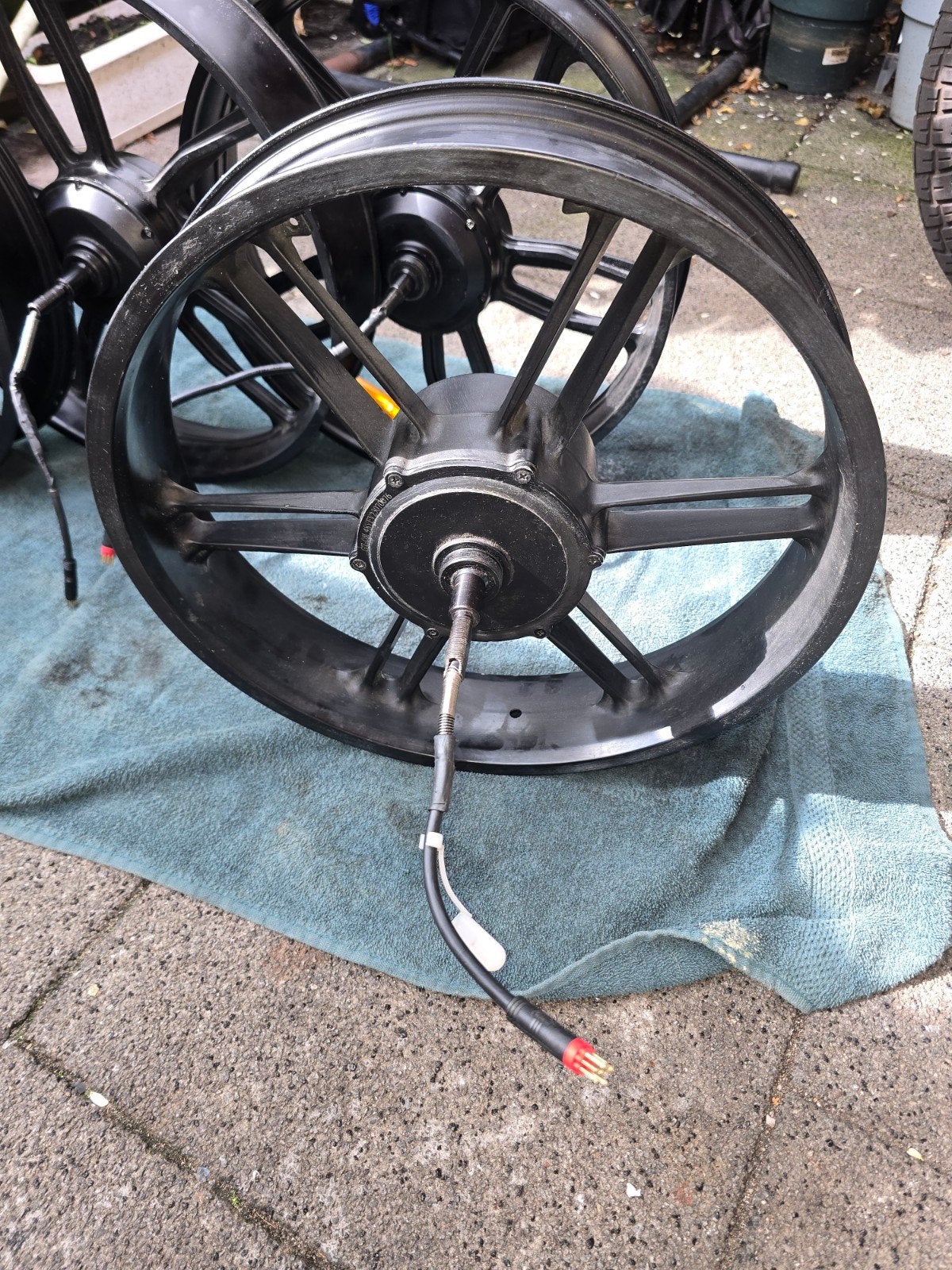 Fatbike wheel motor 500w red, Fietsen en Brommers, Fietsonderdelen, Ophalen of Verzenden, Fatbike, Motor