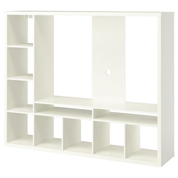 Ikea TV kast Lappland wit in goede staat, Ophalen of Verzenden, Zo goed als nieuw, Minder dan 150 cm, Minder dan 100 cm