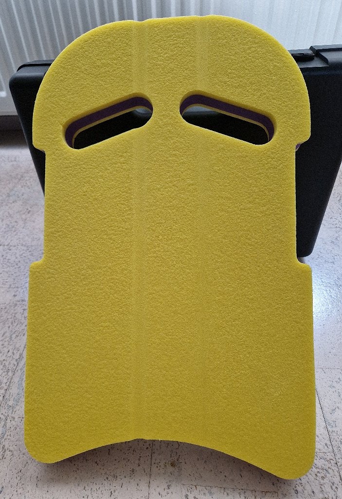 Ergonomische Zwemplank / Kickboard (Geel-Paars), Ophalen of Verzenden, Zo goed als nieuw, Overige typen