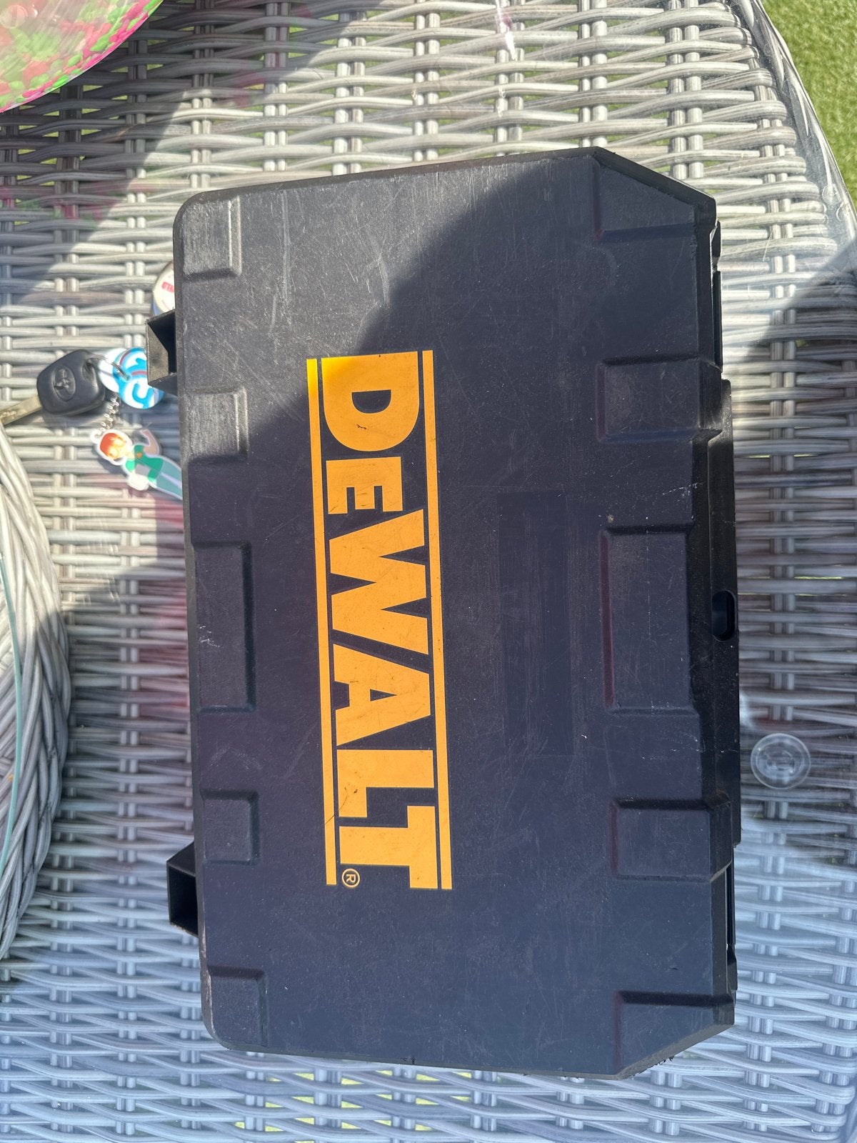 Lege DeWalt koffer voor gereedschap, Ophalen, Gebruikt