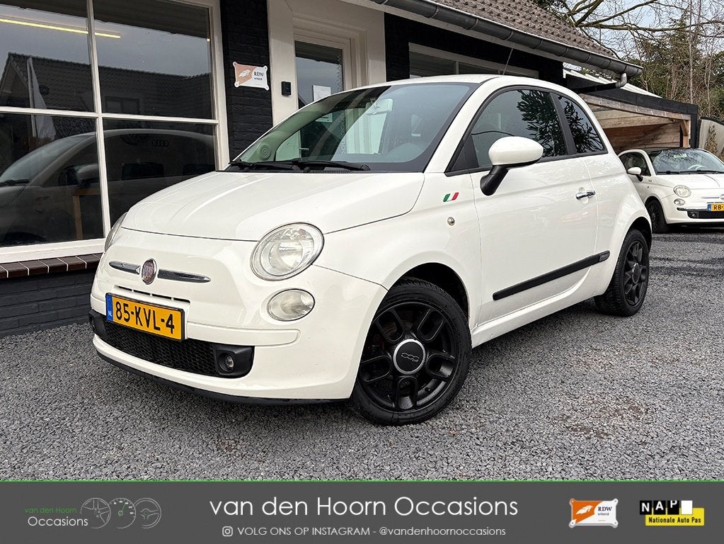 Fiat 500 1.2 Sport AIRCO | NW APK | PARK.SENS | NAP | LEDER, Auto's, Voorwielaandrijving, Euro 5, Gebruikt, 1242 cc