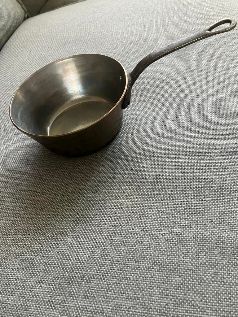 Falk Koperen (saus)pannetje, Huis en Inrichting, Keuken | Potten en Pannen, Ophalen of Verzenden, Gebruikt, Overige typen