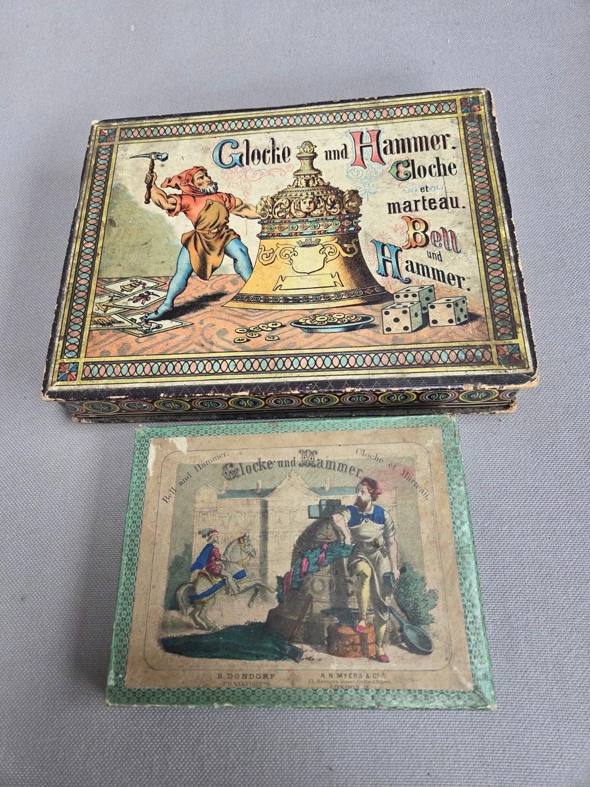 bell and hammer old games, Antiek en Kunst, Antiek | Speelgoed, Ophalen of Verzenden