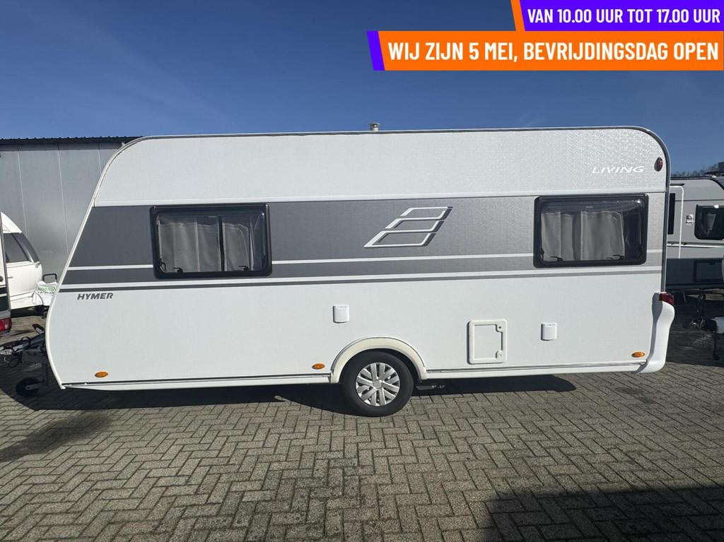 Eriba HYMER LIVING 471  ENKELE BEDDEN, MOVER, VOORTENT, Mover, Bedrijf, 6 tot 7 meter, Eriba