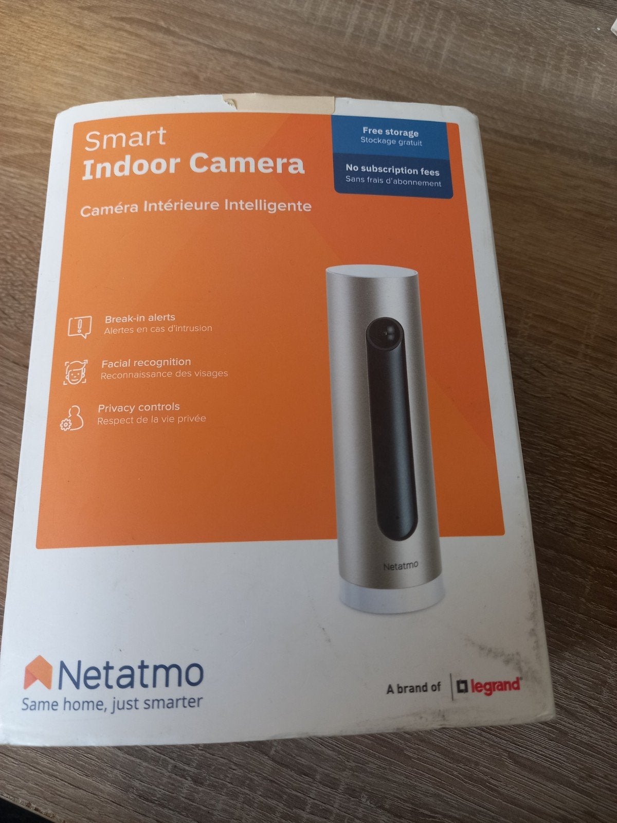Netatmo Slimme Binnencamera - Beveiliging zonder abonnement, Ophalen of Verzenden, Nieuw, Binnencamera