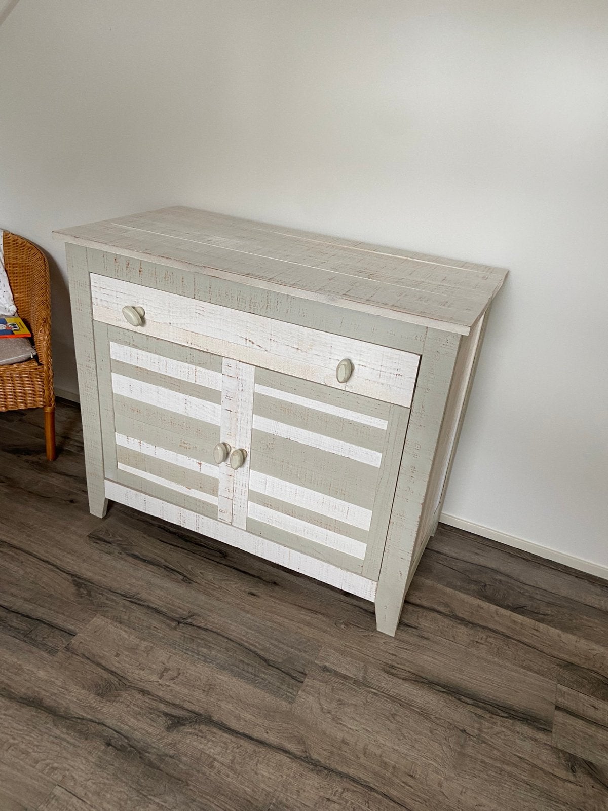 Houten commode kastje, Ophalen, 50 tot 70 cm, 90 tot 105 cm, 100 cm of meer