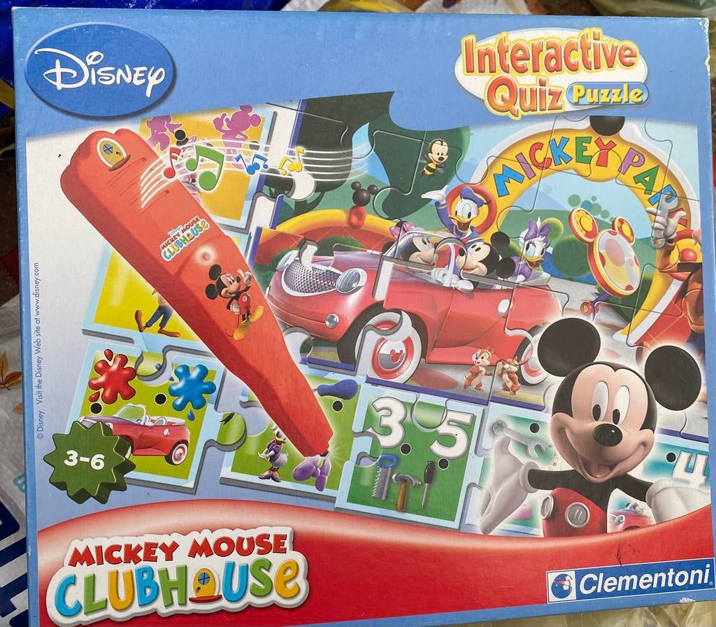 Mickey mouse, Ophalen, Zo goed als nieuw