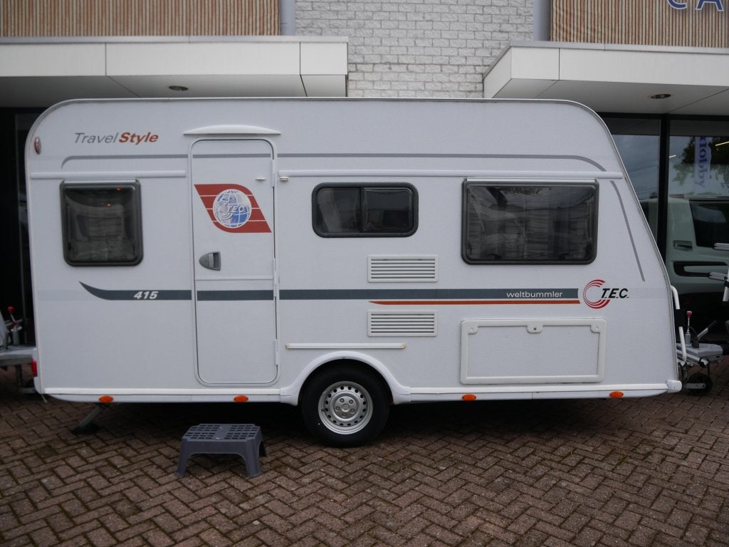 TEC Travel Style 415 Fietsendrager, Caravans en Kamperen, T.E.C., Dwarsbed, Bedrijf, Treinzit