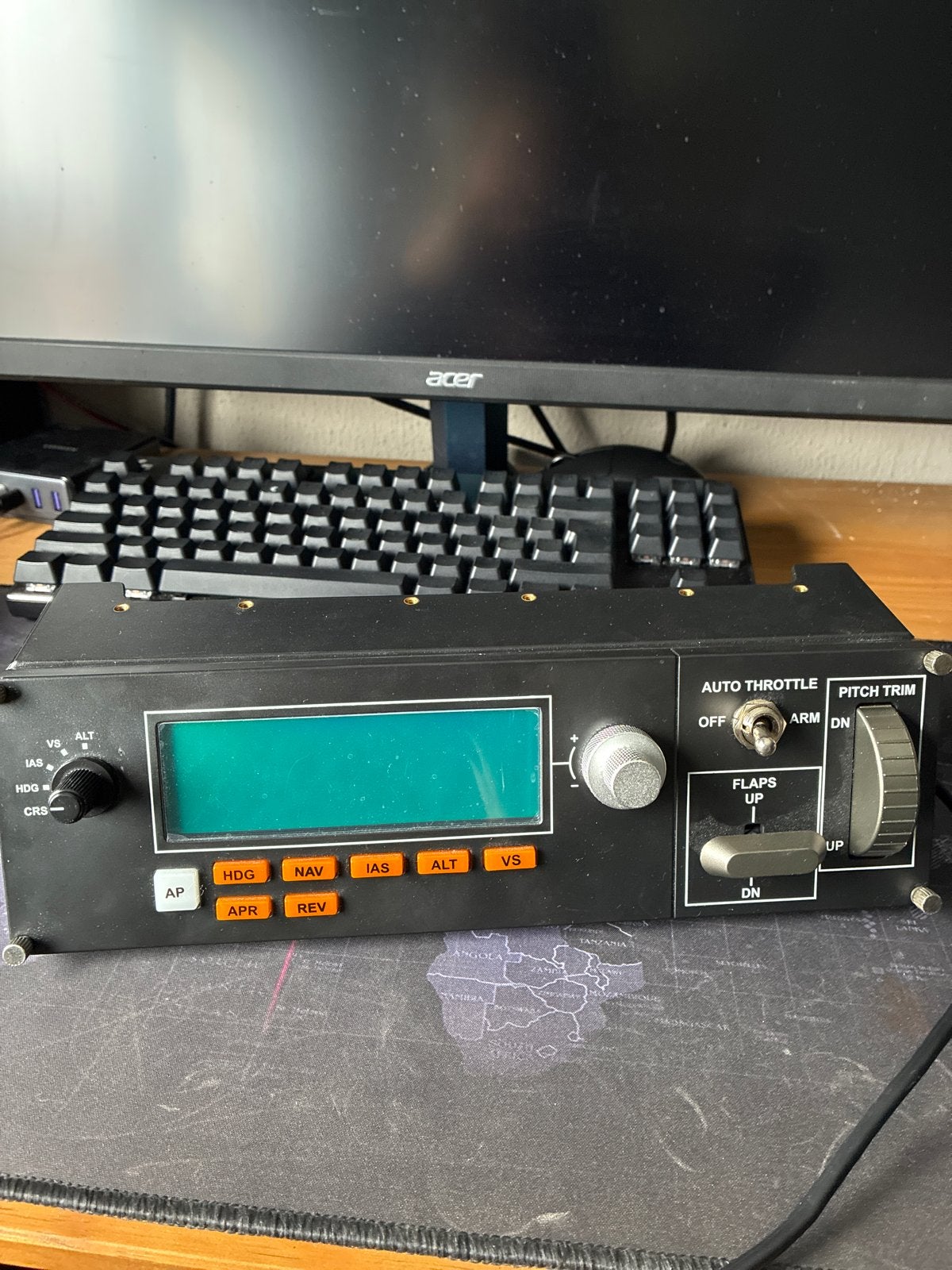 Logitech G Saitek Pro Flight Autopilot Panel - Topstaat, Ophalen of Verzenden, Overige merken, Zo goed als nieuw