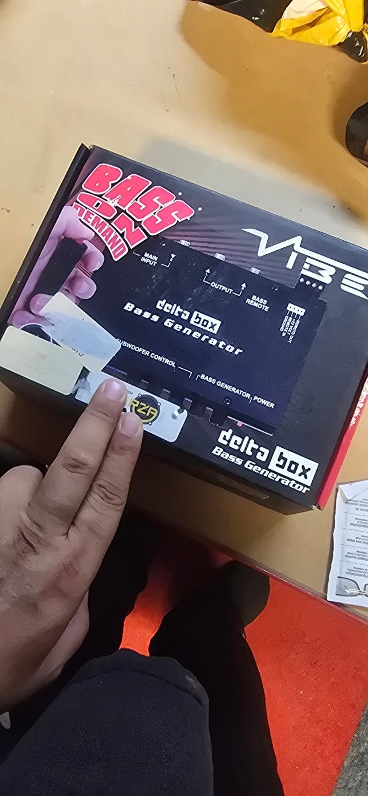 Vibe Delta Box Bass Generator - Nieuw in doos, Ophalen of Verzenden, Nieuw