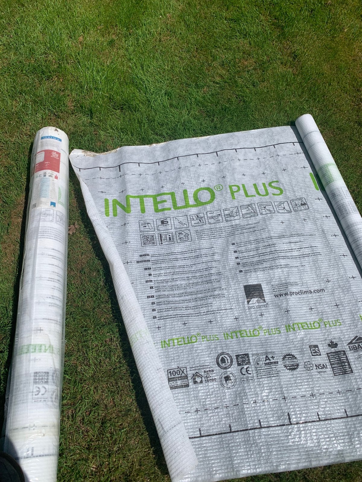 Pro Clima Intello Plus | vochtvariabele damprem, Ophalen, Nieuw, 15 m² of meer, Folie