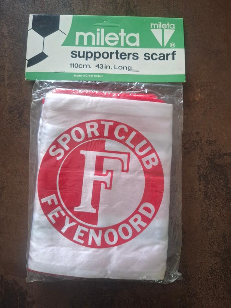 Sportclub Feyenoord sjaal - nieuw, Verzamelen, Ophalen of Verzenden, Nieuw, Feyenoord, Vaantje of Sjaal