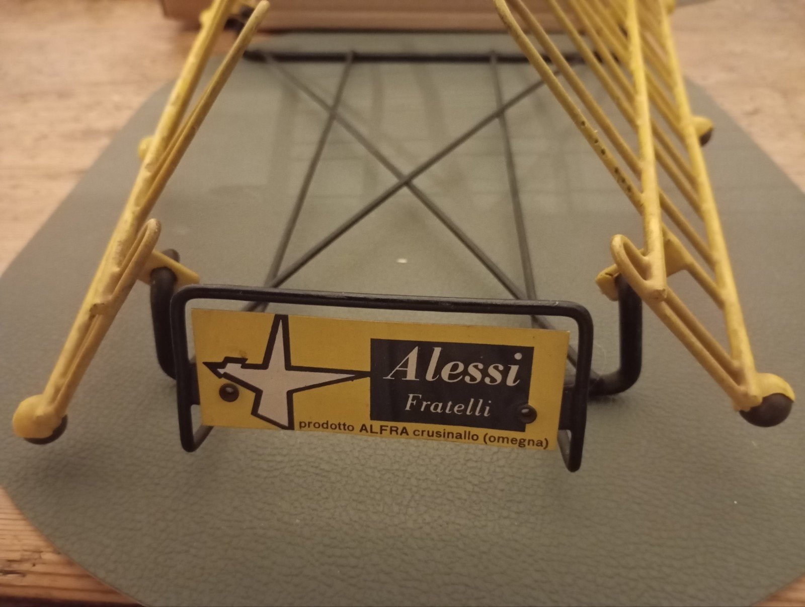 Vintage Alessi Fratelli Alfra crusinallo 50 tiger jrn Design, Verzenden, Gebruikt, Gebruiksvoorwerp