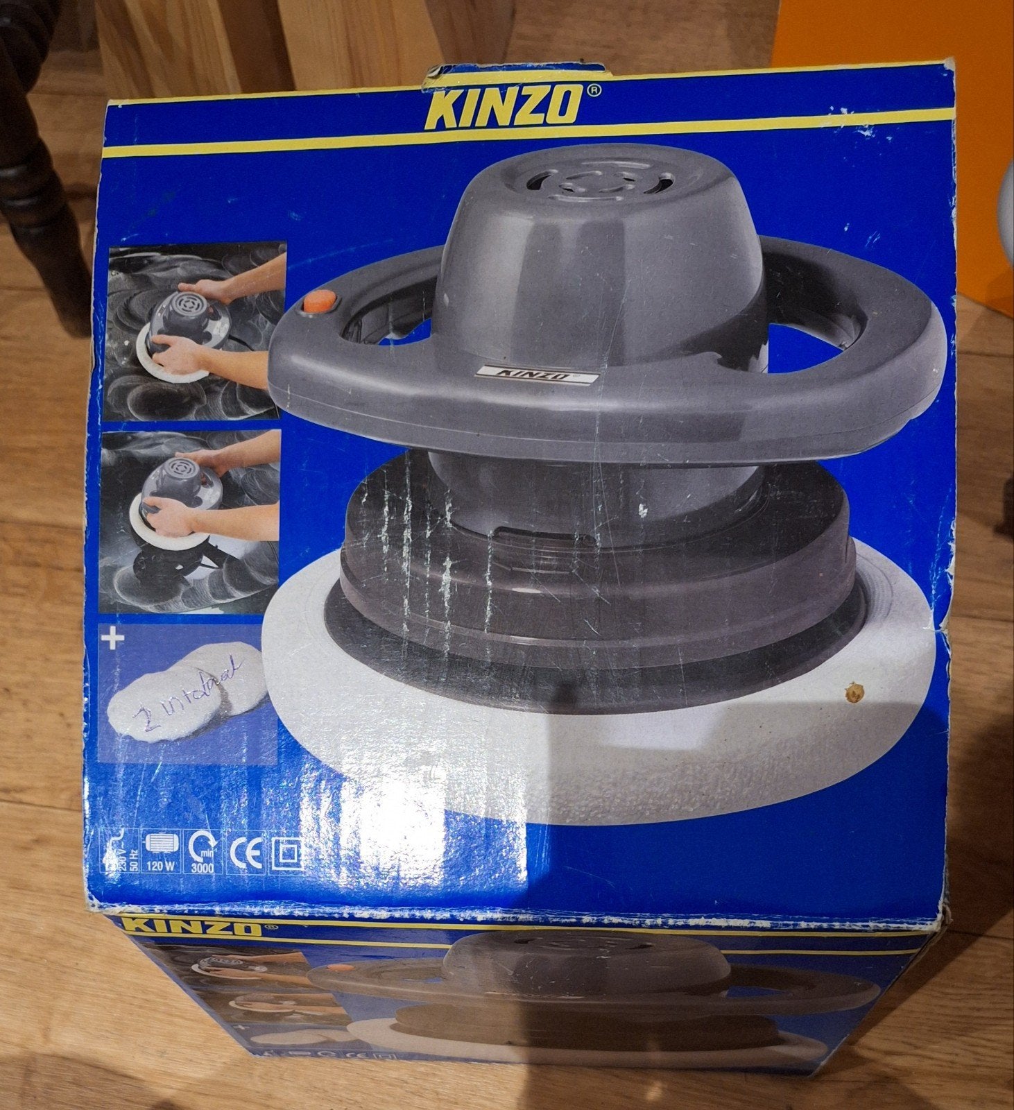 Kinzo Poetsmachine - Auto Polijstmachine, Ophalen of Verzenden, Zo goed als nieuw