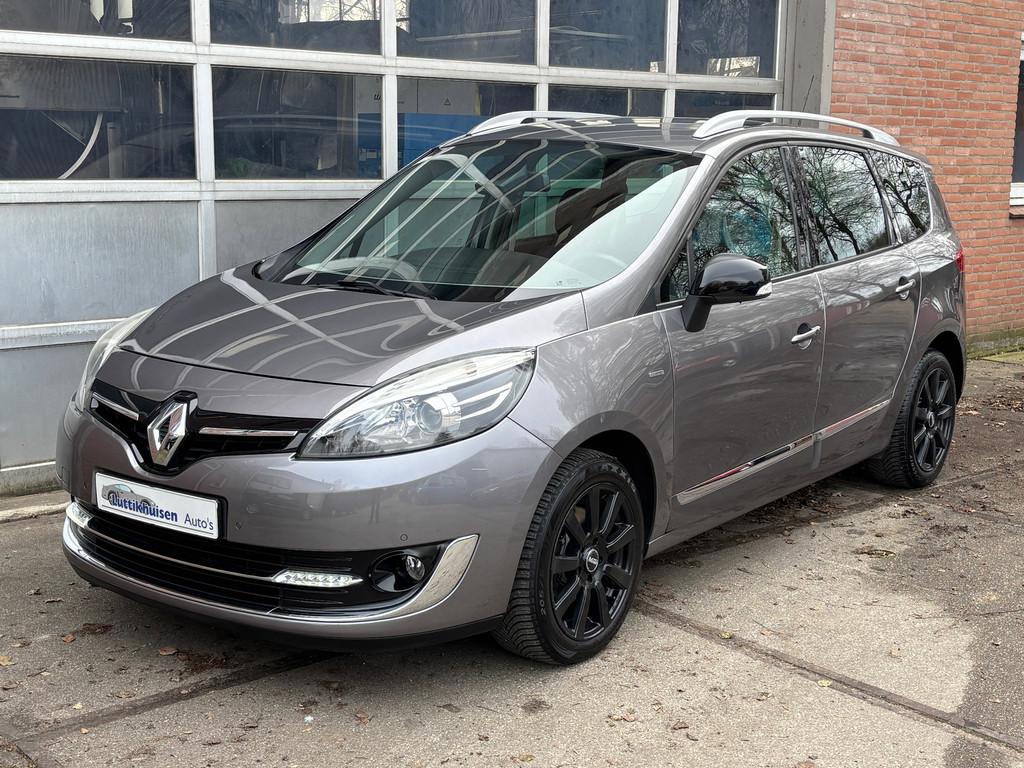 Renault Grand Scénic 1.2 TCe BOSE 7 PERS.NAVI,CAMERA,CLIMA,, Voorwielaandrijving, Gebruikt, Zwart, 4 cilinders