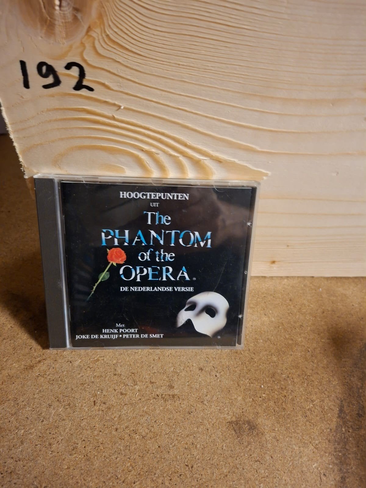 Hoogtepunten uit The Phantom of the Opera (Nederlandse Vers, Cd's en Dvd's, Gebruikt, Ophalen of Verzenden, Soundtrack of Musical