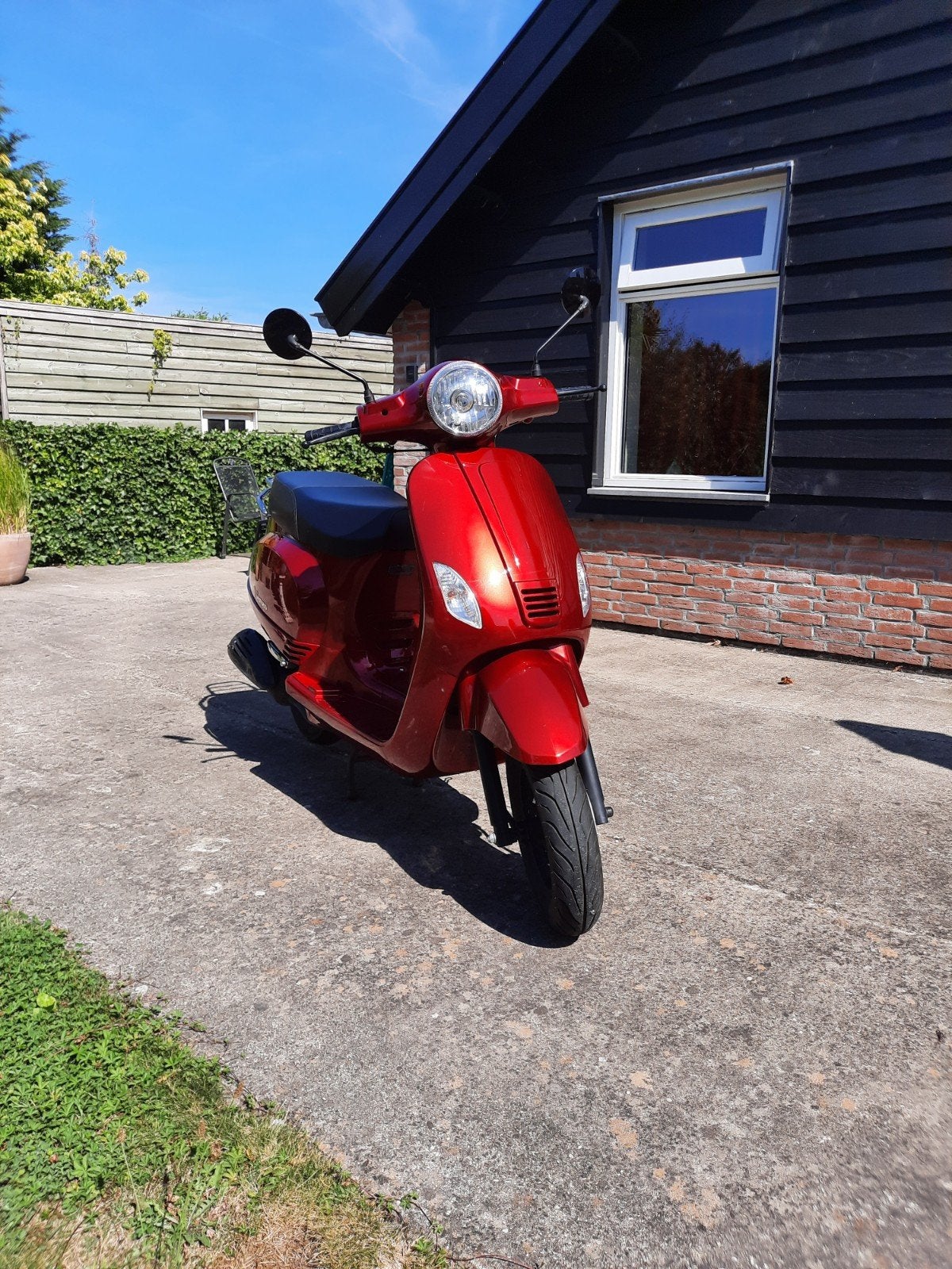 mooie rode Senzo Riva Lux, Fietsen en Brommers, Scooters | SYM, Ophalen, Gebruikt, Benzine, Overige modellen