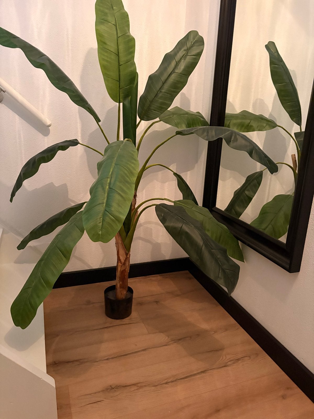 Kunstplant Strelitzia 150 cm, Ophalen, Binnen, Groen, Kunstplant