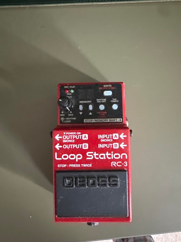 Boss RC-3 Loop Station - Zo goed als nieuw, Muziek en Instrumenten, Effecten, Ophalen of Verzenden, Zo goed als nieuw, Overige typen