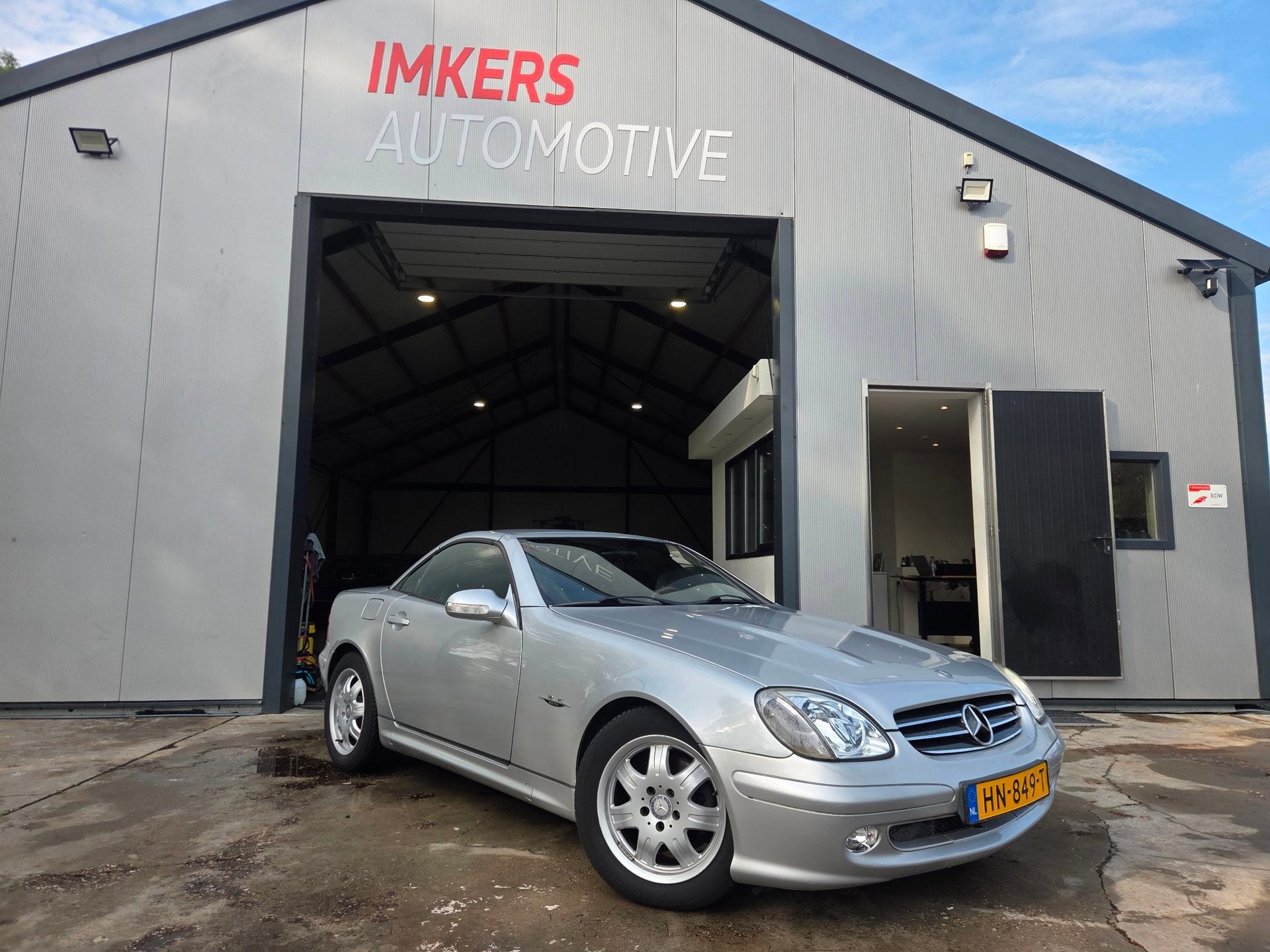 Mercedes-Benz SLK-klasse 200 K. Cabrio | AUT | Stoelverw. |, Auto's, Automaat, 1998 cc, Achterwielaandrijving, Gebruikt