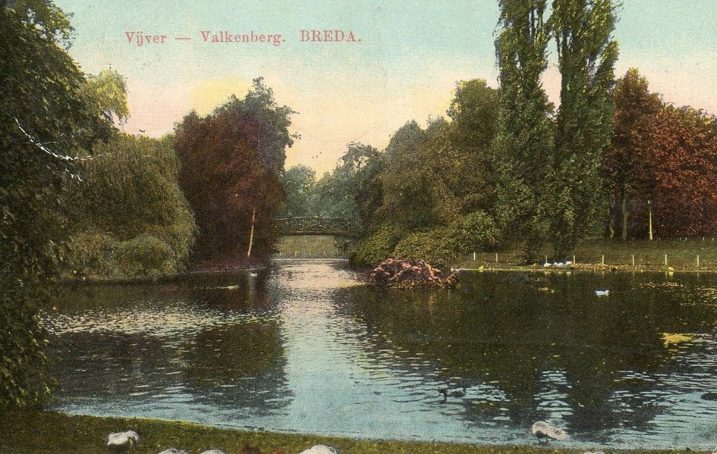 Breda Valkenberg, Verzenden, Voor 1920, Gelopen, Noord-Brabant