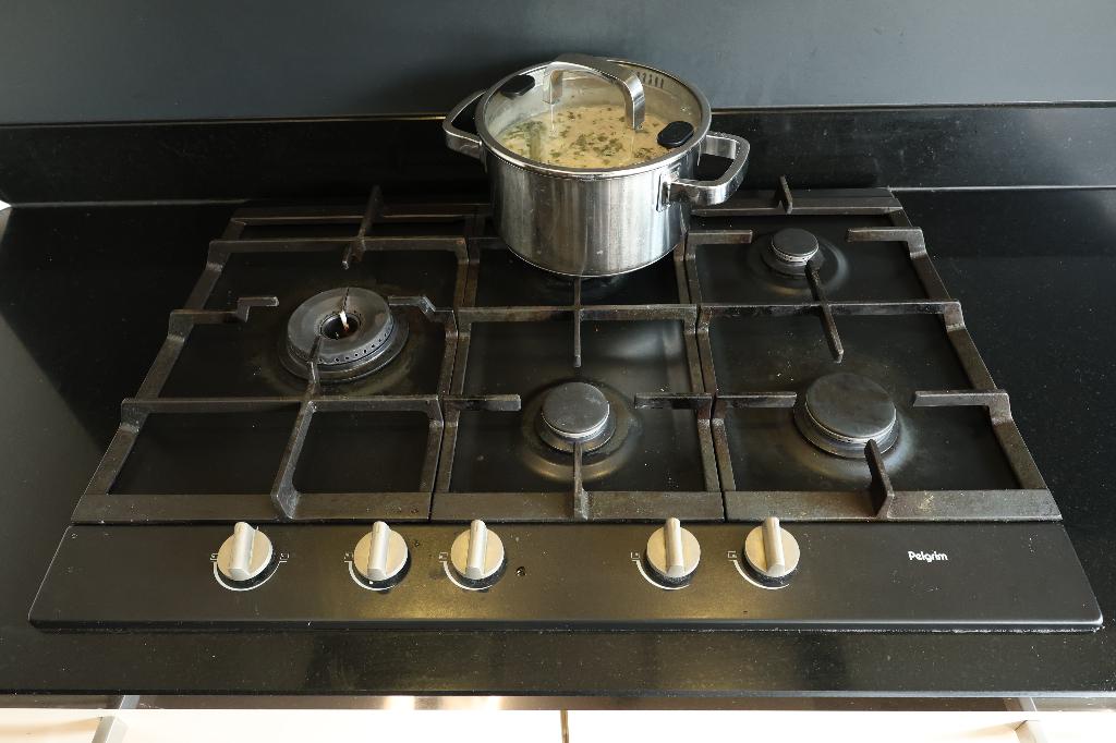 Gaskookplaat, Witgoed en Apparatuur, Kookplaten, Ophalen, Gebruikt, Inbouw, Gas