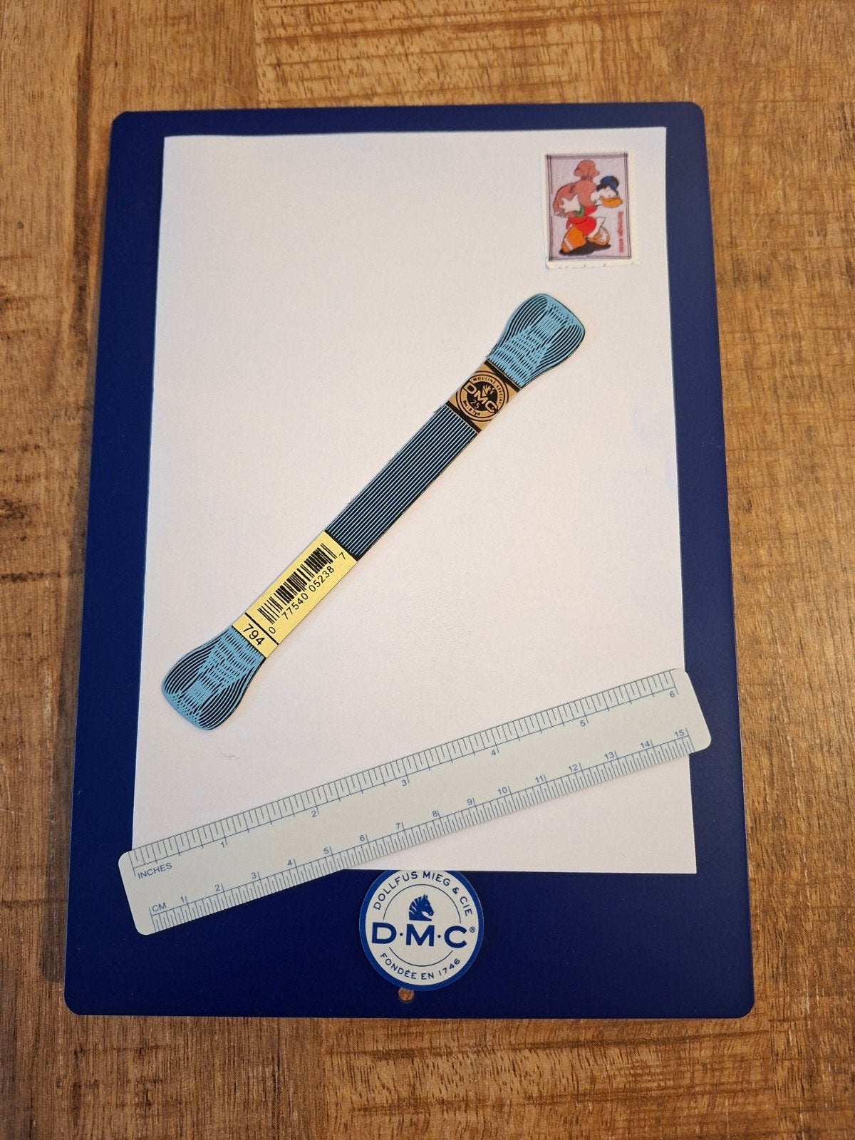 DMC magnetisch bord met lineaal 18x26 cm, 68314 ILLZACH, Ophalen of Verzenden, DMC, Hello@dmc.com