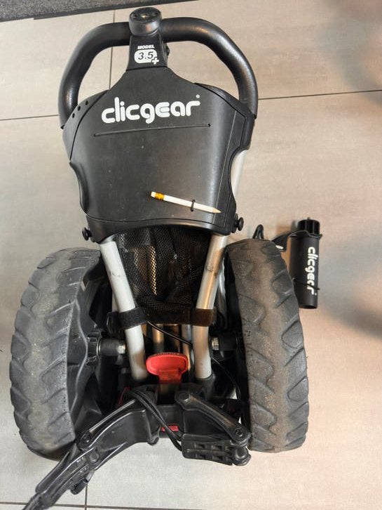 Clicgear Model 3.5+ Golfkar, Verzenden, Gebruikt, Golfkar, Overige merken