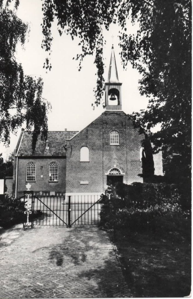 Ansichtkaart Nieuw Buinen, Ned. Herv. Kerk, Verzamelen, Ophalen of Verzenden, 1960 tot 1980, Ongelopen, Drenthe