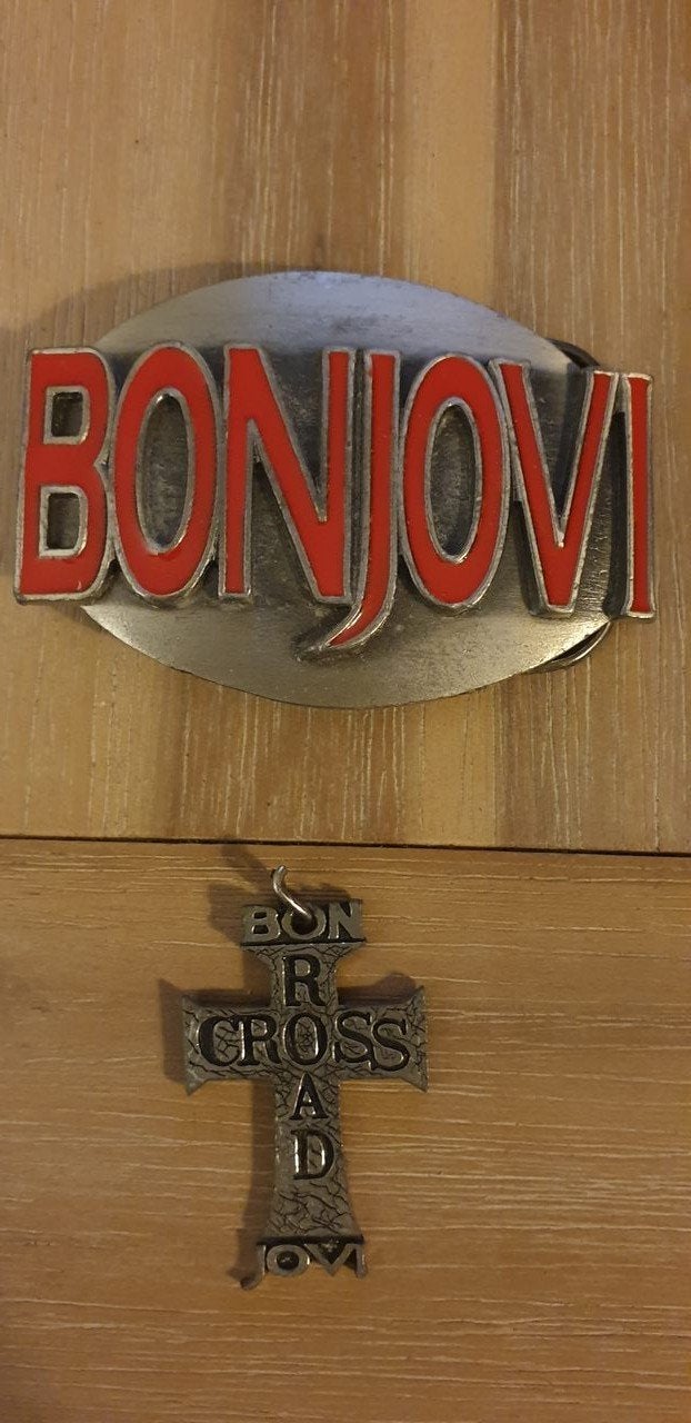 bon jovi buckle en hanger, Ophalen of Verzenden, Nieuw