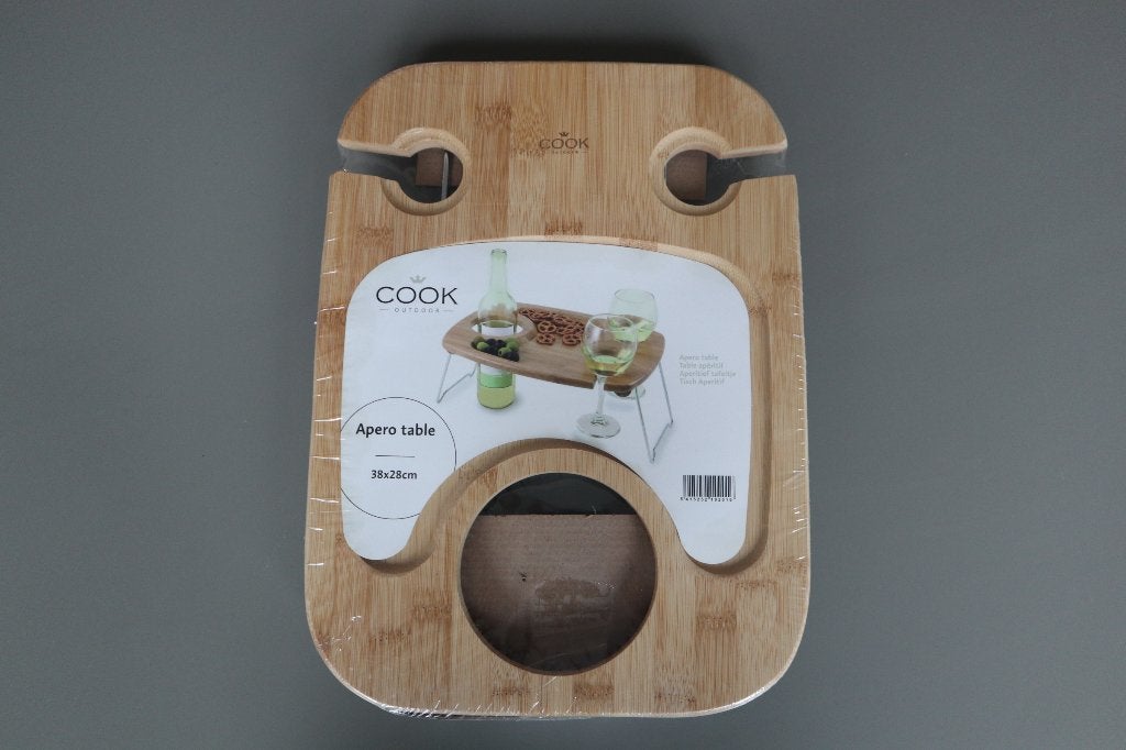 aperitief tafeltje dienblad buitentafeltje cook outdoor new, Huis en Inrichting, Woonaccessoires | Dienbladen, Ophalen of Verzenden
