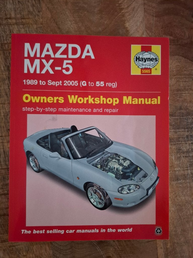 mx 5 werkplaatsboek HAYNES, Auto diversen, Handleidingen en Instructieboekjes, Ophalen of Verzenden
