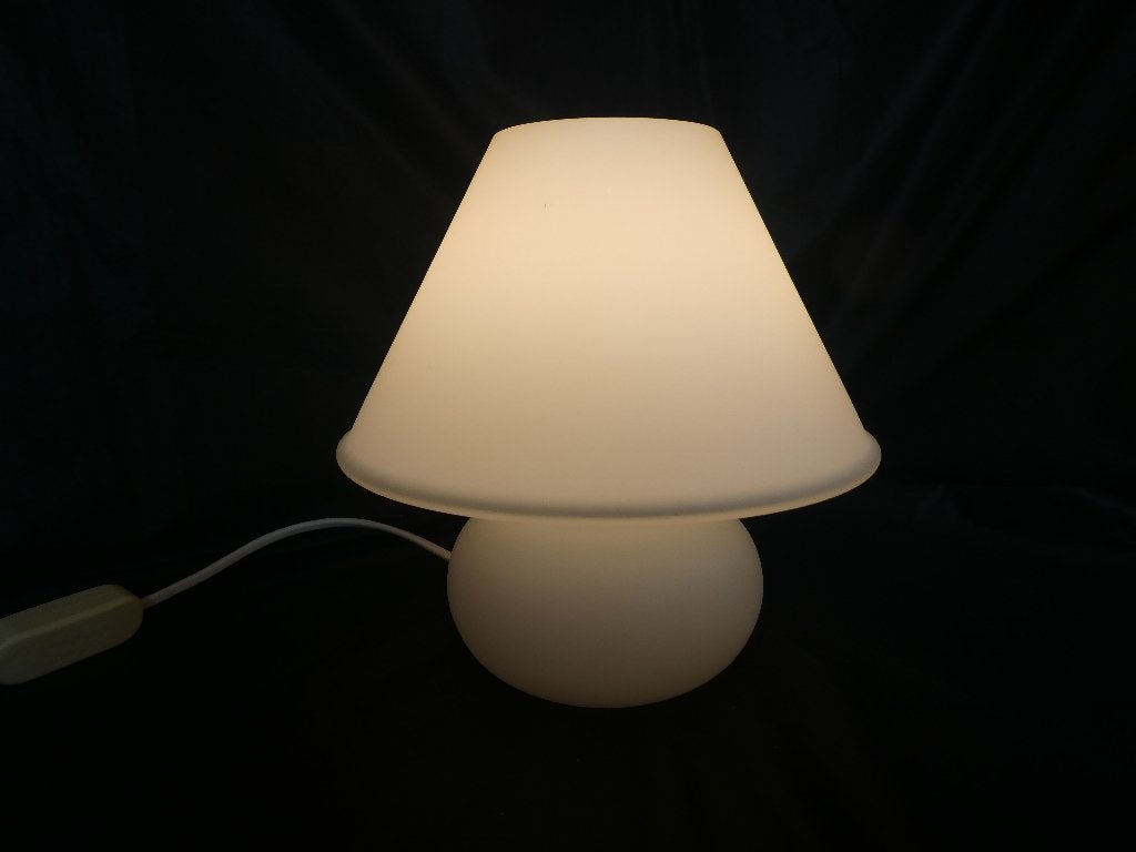 Glashütte Limburg Paddestoel lamp, Met schakelaar, Gebruikt, Overige merken, Vintage