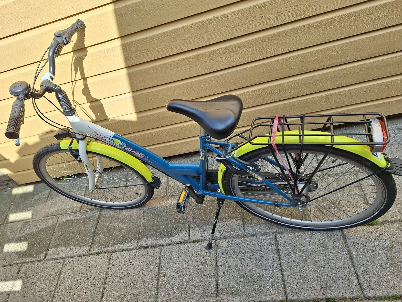 Raleigh kinderfiets 26 inch met versnellingen, Fietsen en Brommers, Gebruikt, Velgrem, Versnellingen, Raleigh