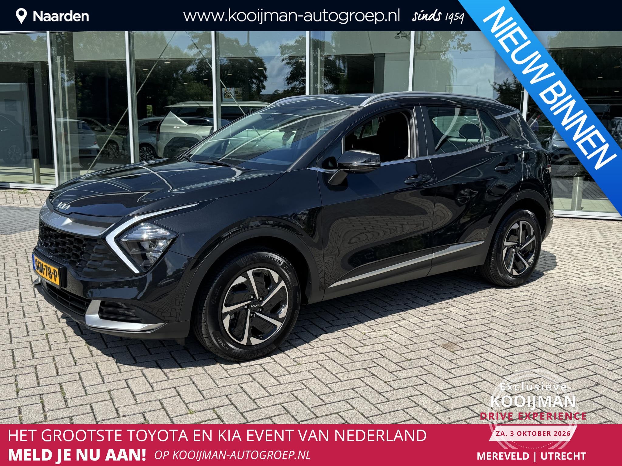 Kia Sportage 1.6 T-GDi Hybrid DynamicLine Nav|Camera|Lmv