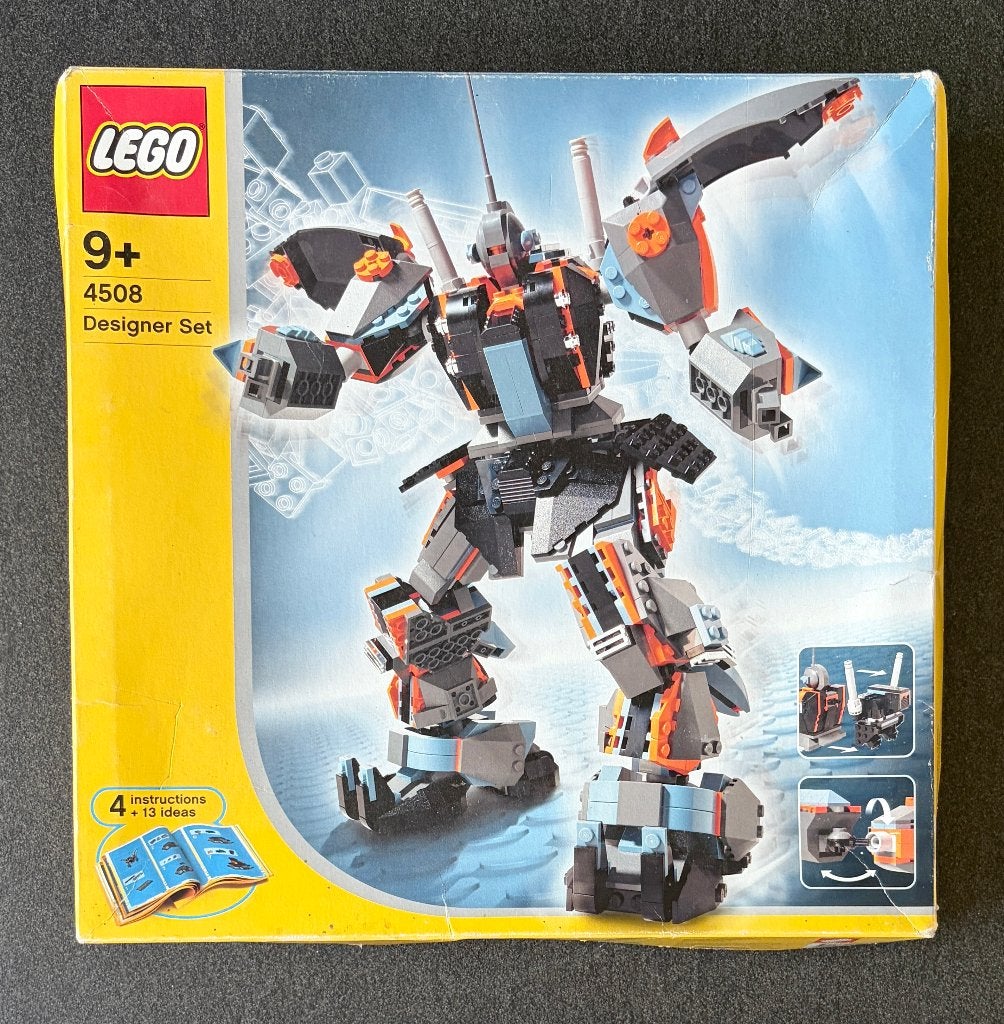Lego Designer Sets - Robot no. 4508: Titan XP, Inclusief instructies, Gebruikt, Overige thema's, Lego