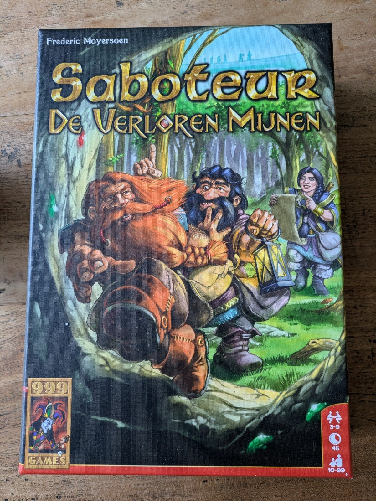 Saboteur De verloren mijnen, Vijf spelers of meer, Ophalen of Verzenden, Zo goed als nieuw, 999 Games