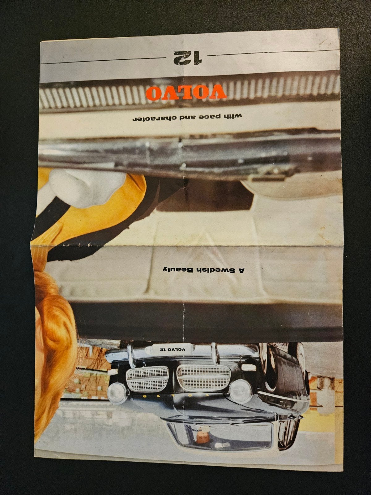 Brochure Volvo 12 1958, Ophalen of Verzenden, Zo goed als nieuw, Volvo
