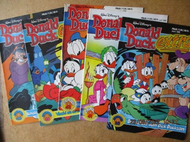 adv6966 donald duck stripgoed/extra, Eén stripboek, Ophalen, Gelezen