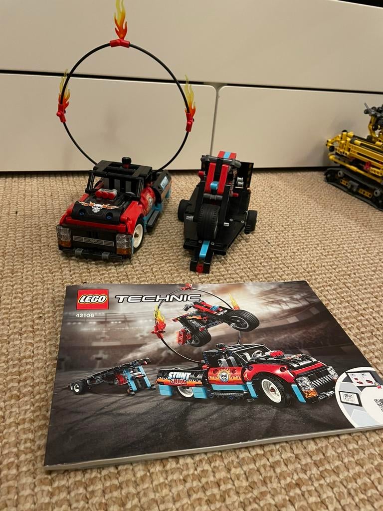 Lego technic sets: 42106, 42097, 42075, 42044, 42093, Compleet, Lego, Ophalen of Verzenden, Zo goed als nieuw