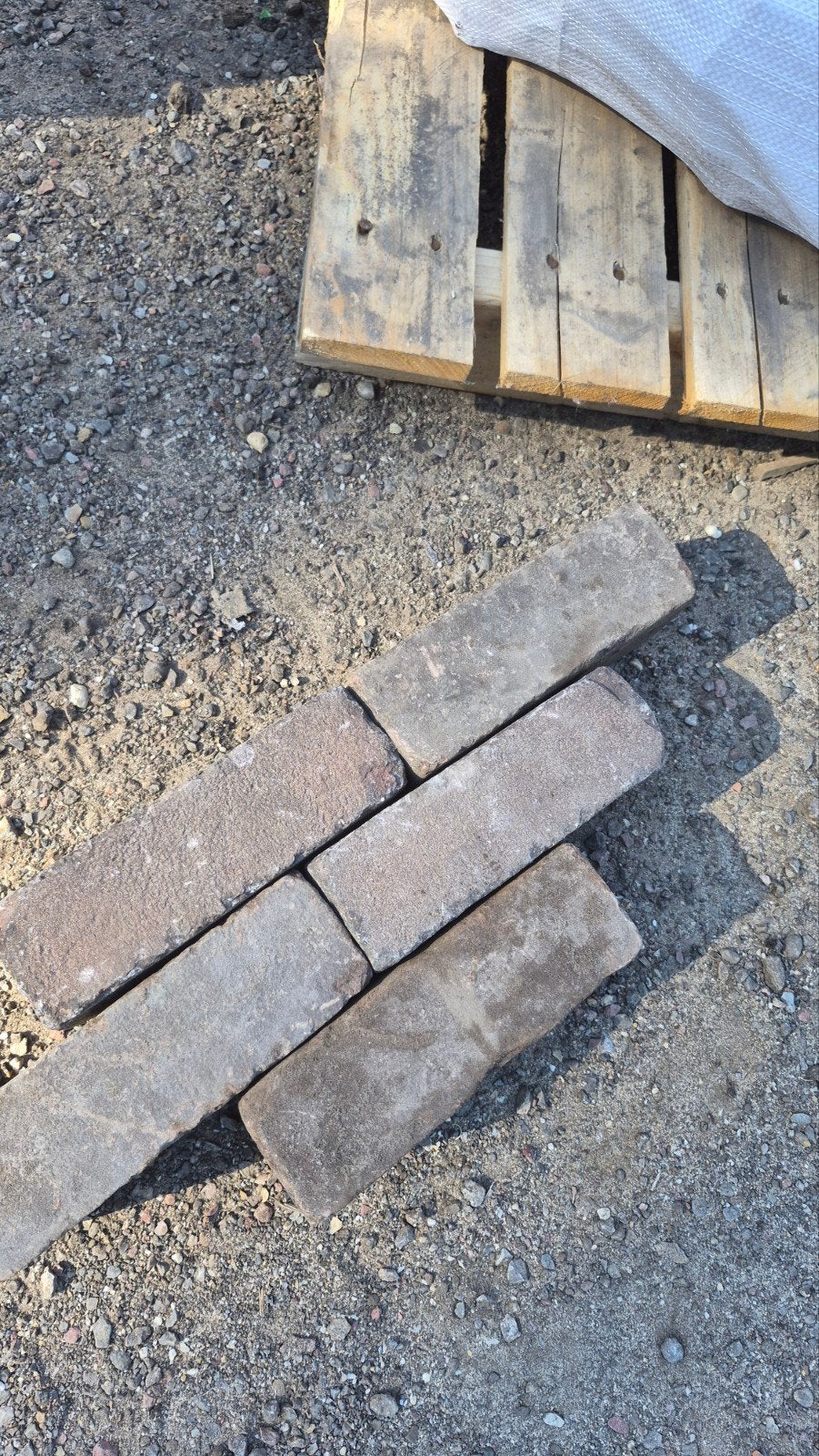 ✅️🧱43.5m2 GEBAKKEN DIKFORMATEN, Ophalen of Verzenden, Gebruikt, Keramiek, Klinkers