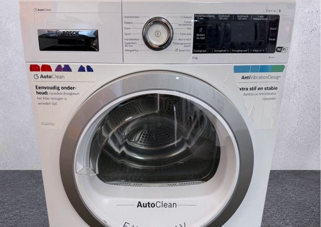 Bosch Serie 8 wifi – 9 kg wasmachine + A+++ droger, Wesley's Witgoed, Info@wesleyswitgoed.nl, Industrieweg 3B, 1613KT Grootebroek, Nederland