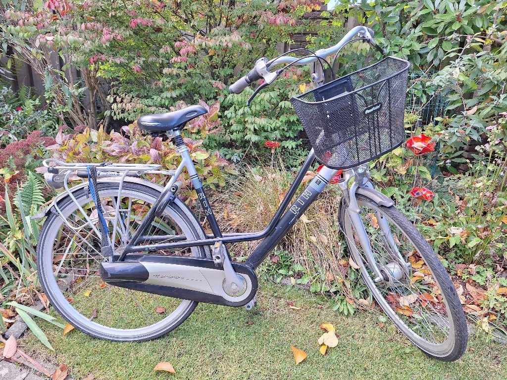 RIH Dames Fiets, Gebruikt, Versnellingen, 56 cm of meer, Trommelrem