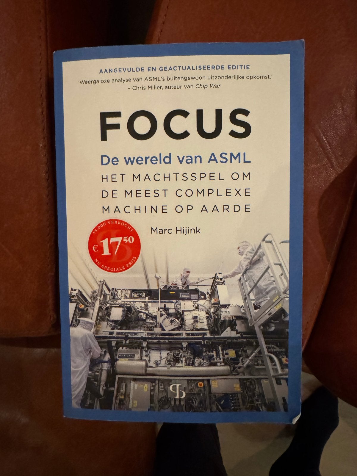 Focus: De wereld van ASML - Marc Hijink, Ophalen of Verzenden, Zo goed als nieuw