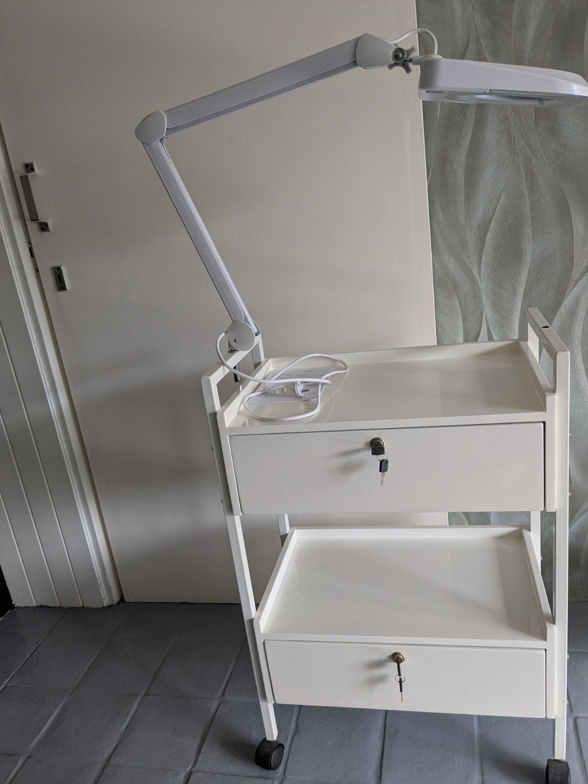 Velleman LED bureaulamp met vergrootglas - 5 dioptrie, Ophalen of Verzenden
