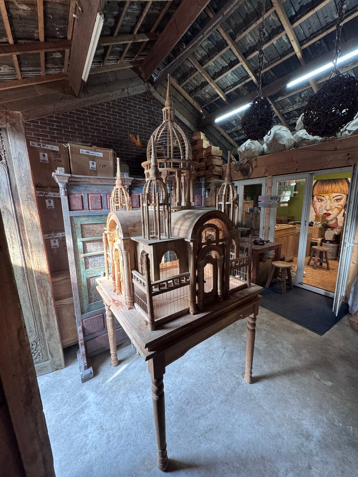 Vogelhuis xxl, Ophalen