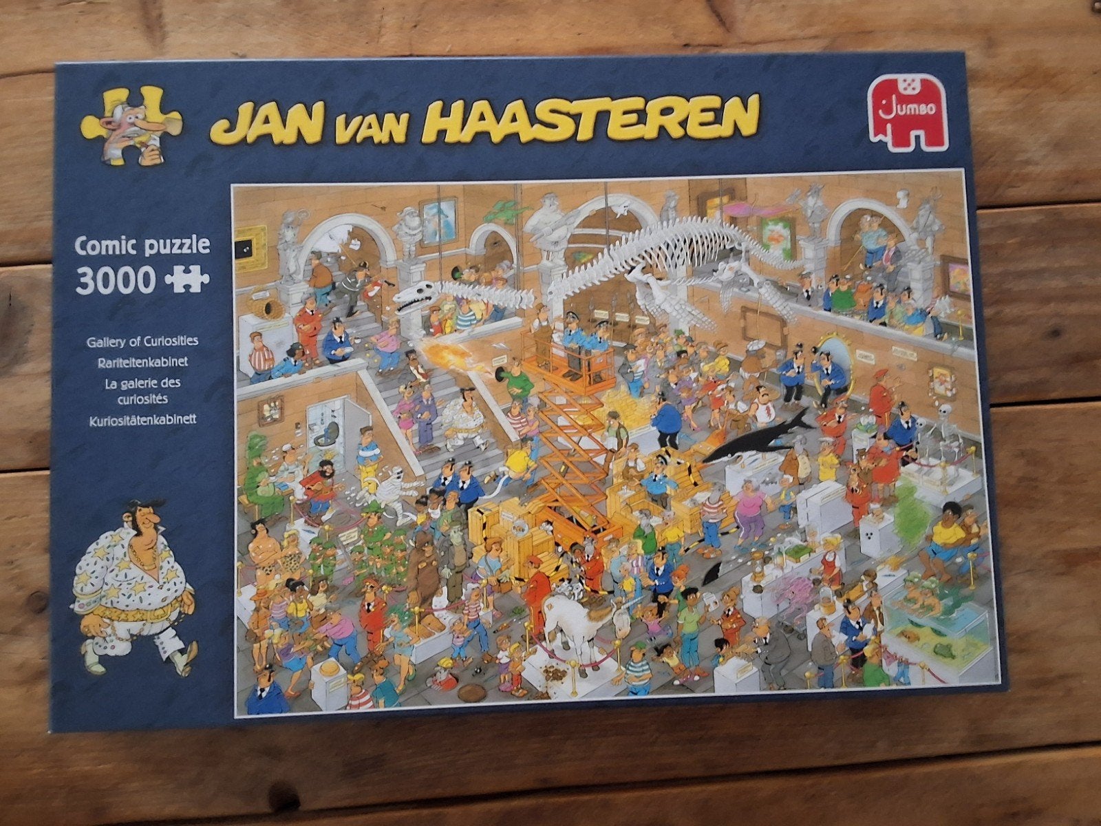 Jan van Haasteren  - Rariteitenkabinet 3000 stukjes, Hobby en Vrije tijd, Denksport en Puzzels, Ophalen of Verzenden, Zo goed als nieuw