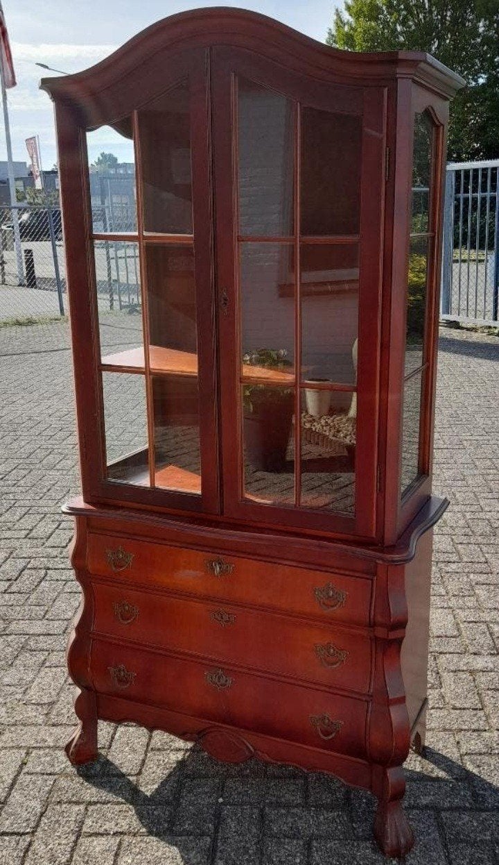 Noten laden vitrine kast, Ophalen, 50 tot 100 cm, Zo goed als nieuw, 3 of 4 laden