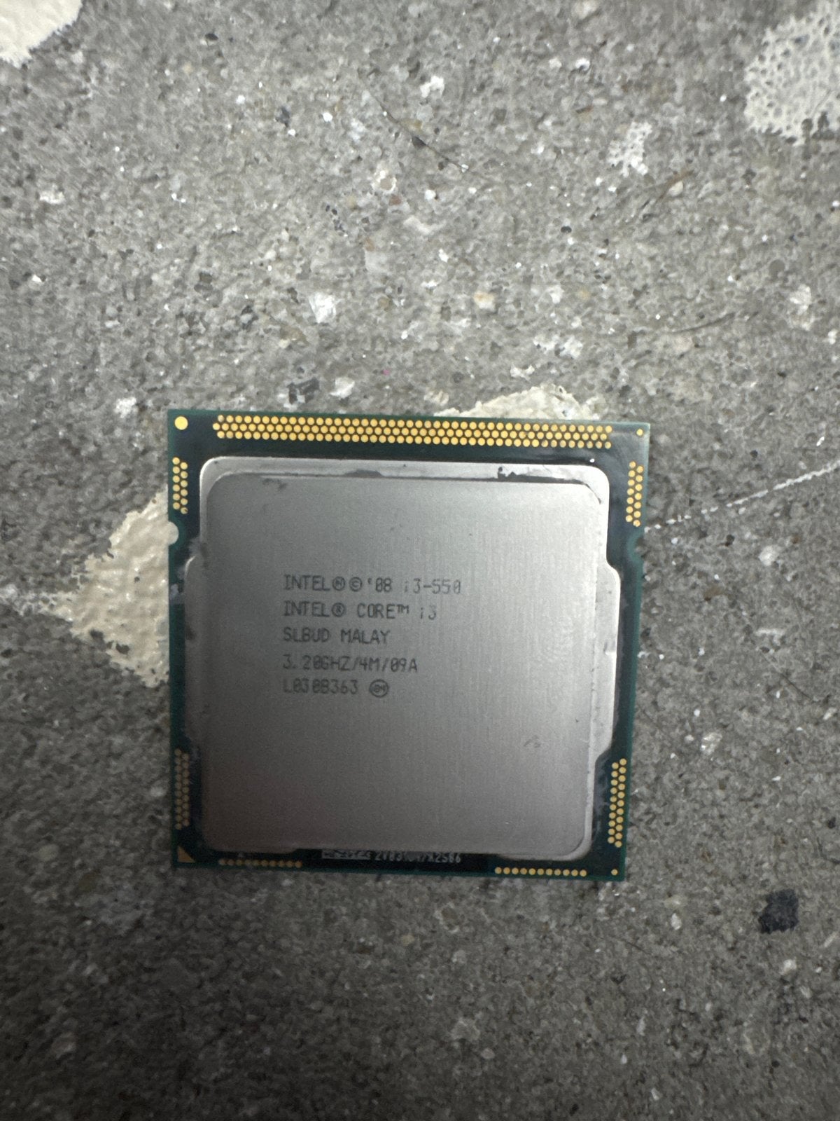 Intel Core i3-550 Processor 3.20GHz/4M/89A, Ophalen of Verzenden, Gebruikt, 2-core, 3 tot 4 Ghz